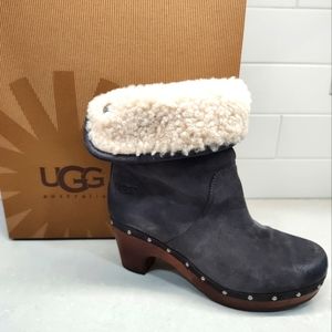 UGG Australia Lynnea Boots Grey Suede Size 6